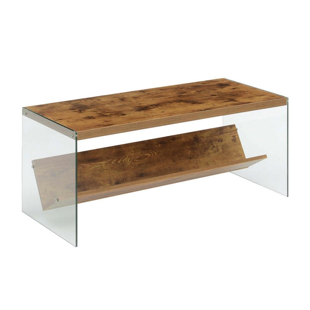 Convenience Concepts SoHo Coffee Table with Shelf  Multiple Finishes