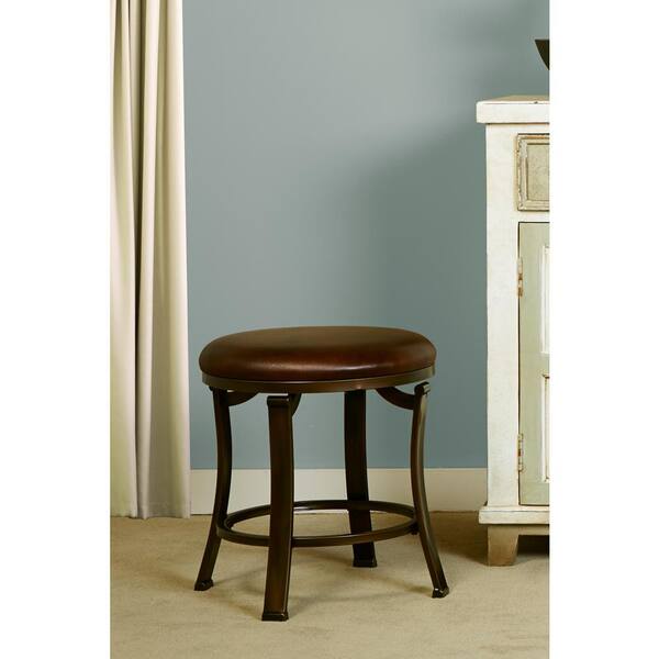 Have a question about Hillsdale Furniture Hastings Antique Bronze Backless Vanity Stool Pg 1 The Home Depot