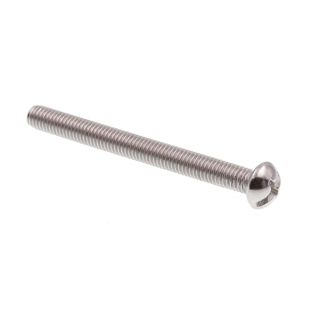 Prime-Line #10-32 x in. Grade 18-8 Stainless Steel Phillips/Slotted  Combination Drive Round Head Machine Screws (50-Pack) 9004445 The Home  Depot