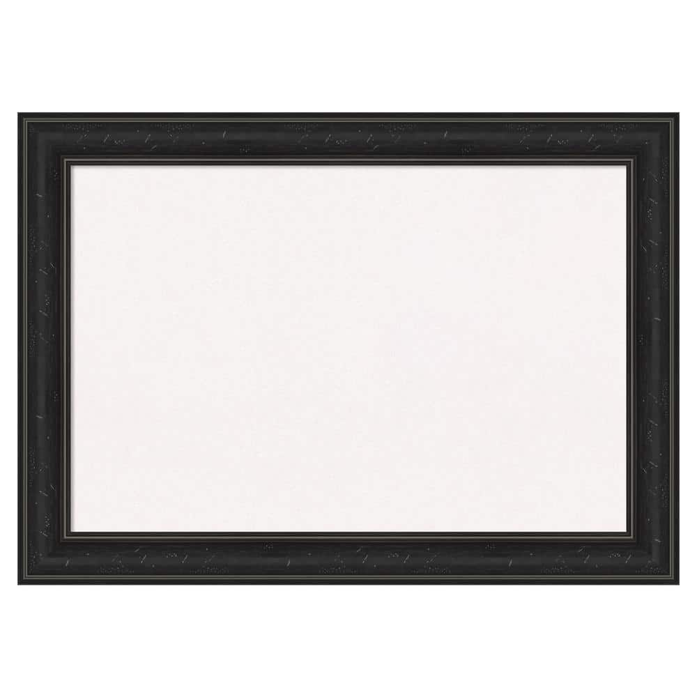 Amanti Art Shipwreck Black Narrow White Corkboard 28 in. x 20 in ...