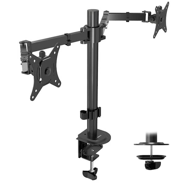mount-it! 17 in. to 32 in. Screen Size Full Motion Dual Monitor