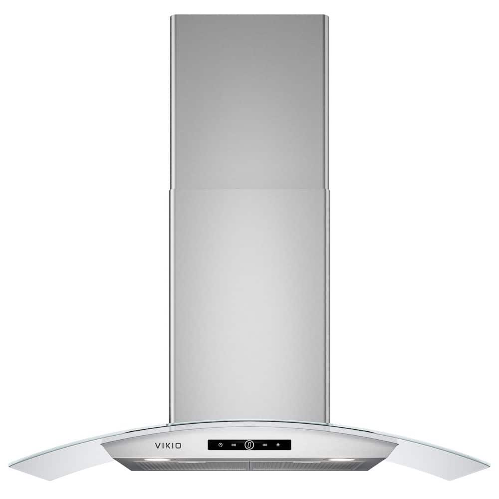 36 in. 600 CFM Ductless Convertible Wall Mount Range Hood in Stainless Steel and Glass price history on PriceWatchPro