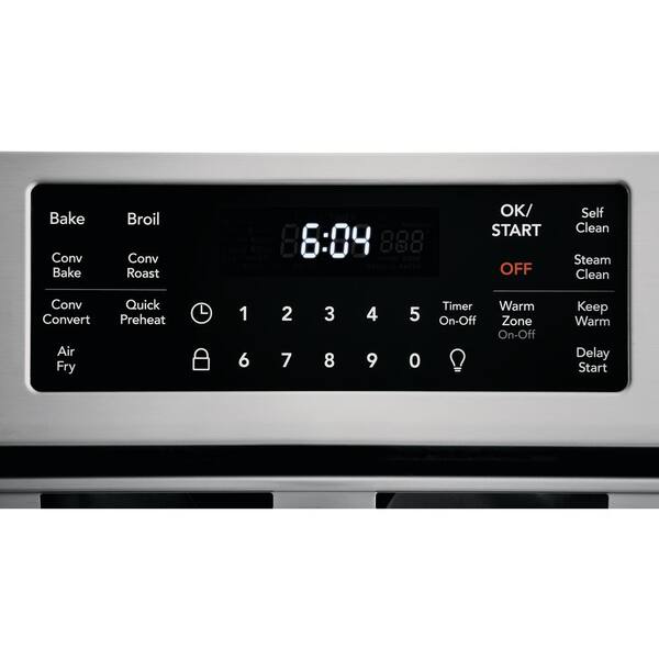 frigidaire gallery fgeh3047vf 30 inch electric range with air fry