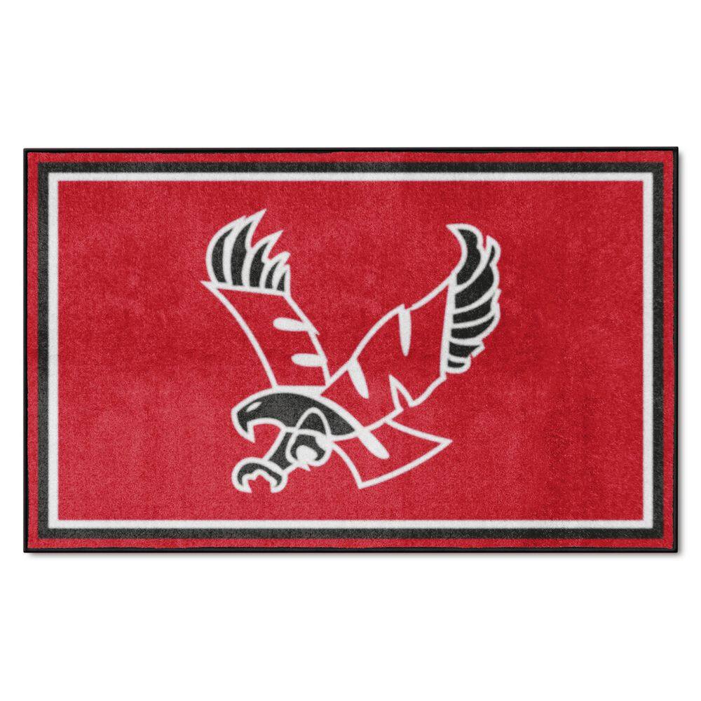 FANMATS Minnesota-Duluth Bulldogs Red 3 ft. x 5 ft. Plush Area Rug