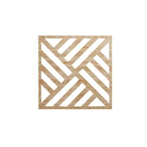 15 3/8 in. x 15 3/8 in. x 1/4 in. Red Oak Medium Allen Decorative Fretwork Wood Wall Panels (20-Pack)