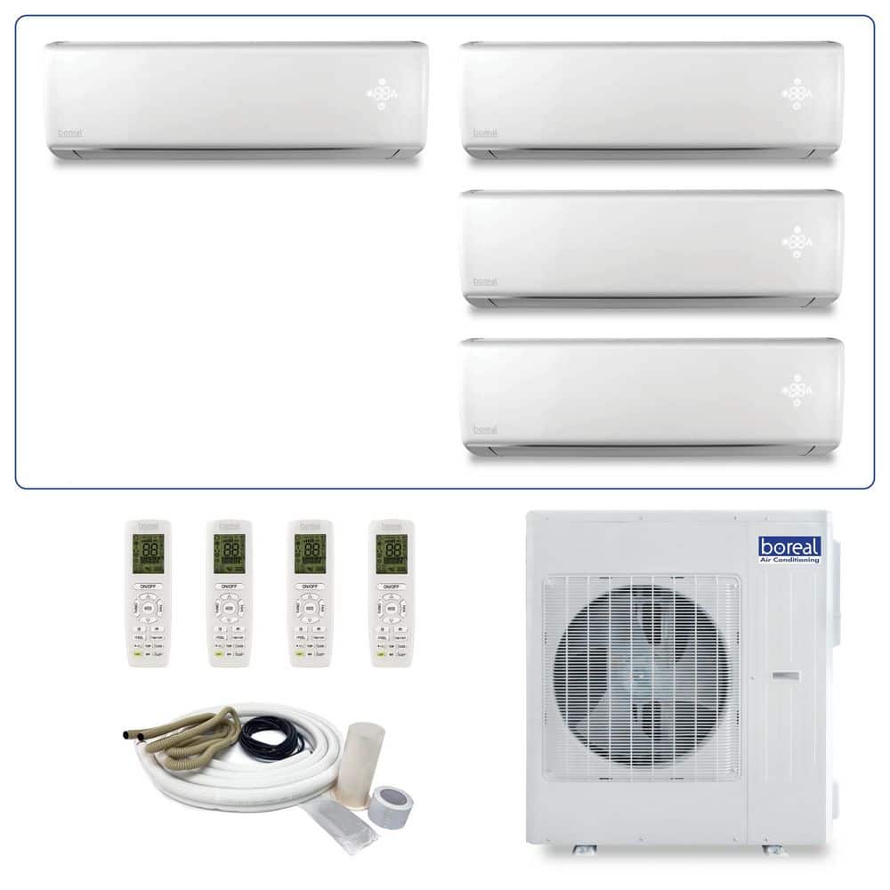 21 SEER 42,000 BTU 3.5 Ton 4-Zone Ductless Mini Split Air Conditioner with Heat Pump-230-Volt/60 hz. price history on PriceWatchPro