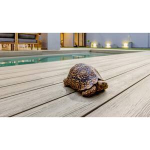 Infinity IS 1 in. x 6 in. x 8 ft. Caribbean Coral Grey Composite Square Deck Boards (2-Pack)