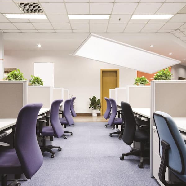 EarthTronics 2 ft. x 4 ft. 5000 Lumens Integrated LED Back-Lit Flat Panel Light, 3500K/4000K/5000K, (20-Pack)