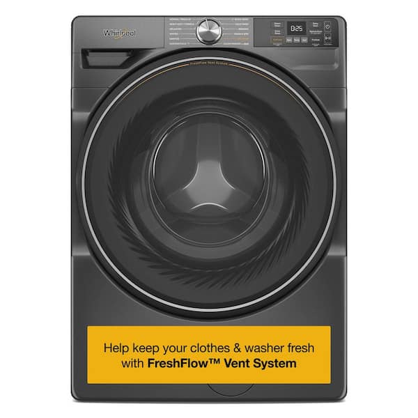 4.5 cu. ft. Front Load Washer in Volcano Black with FreshFlow Vent System