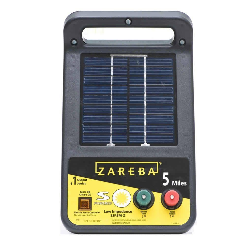 Zareba Solar Energizer  Joule ESP5M-Z - The Home Depot
