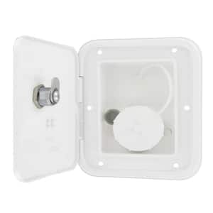 Universal Gravity Inlet Hatch - White (Carded)