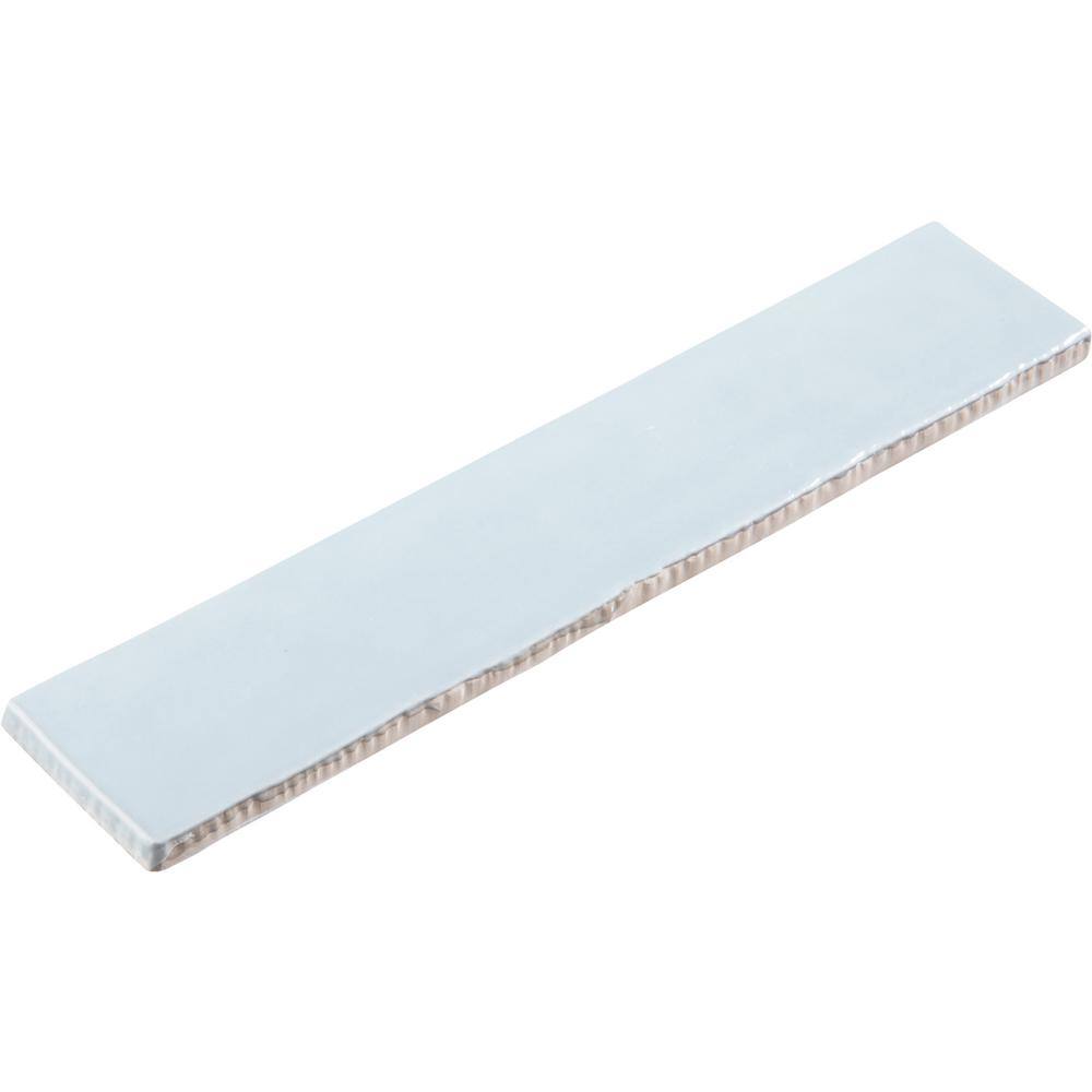 Pivot Blue Glossy Ceramic 2x10 Subway Tile