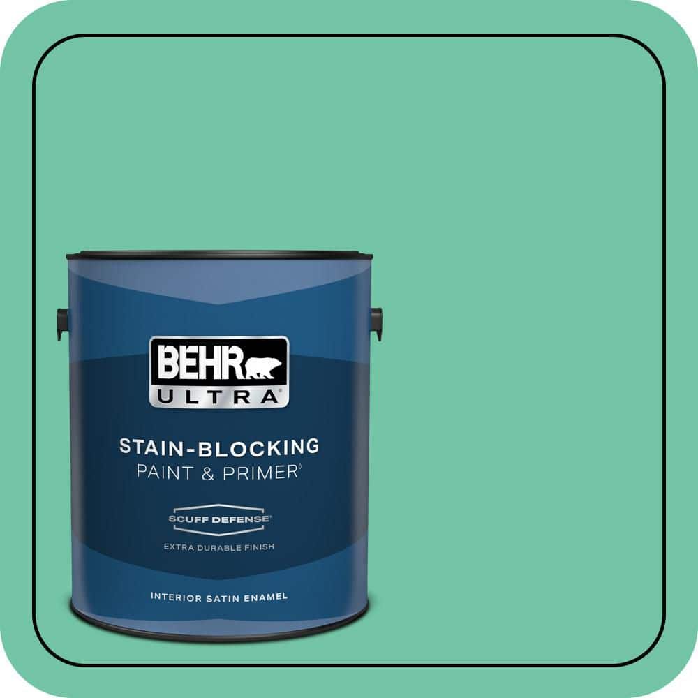 1 gal. #P420-4A Gem Silica Extra Durable Satin Enamel Interior Paint & Primer price history on PriceWatchPro