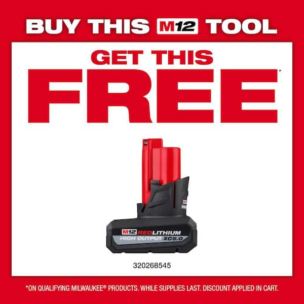 M12 FUEL 12V Lithium-Ion Brushless Cordless 1/4 in. Right Angle Die Grinder (Tool-Only)
