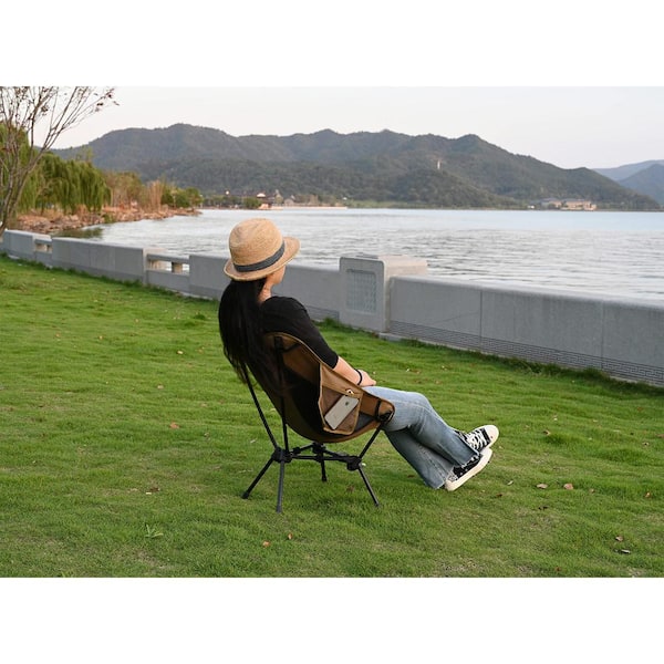 Angel Sar Lightweight Aluminum Folding Camping Chair for Outdoor