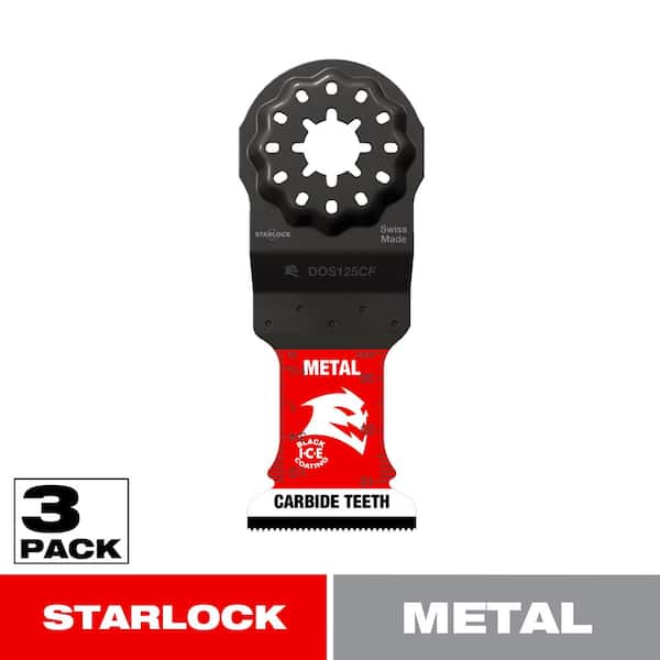 1-1/4 in. AMPED Steel Demon Starlock Carbide Teeth Oscillating Blades for Metal