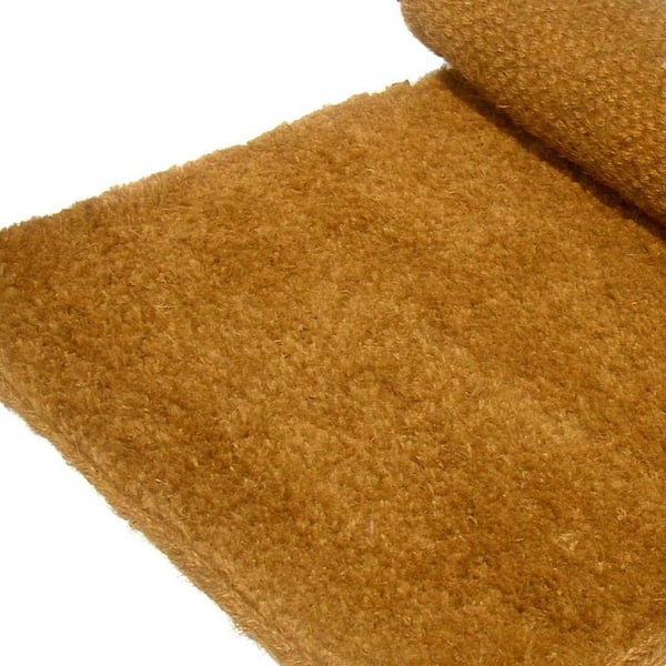 Brown 72 in. x 48 in. Coir Non-Slip Indoor/Outdoor Door Mat
