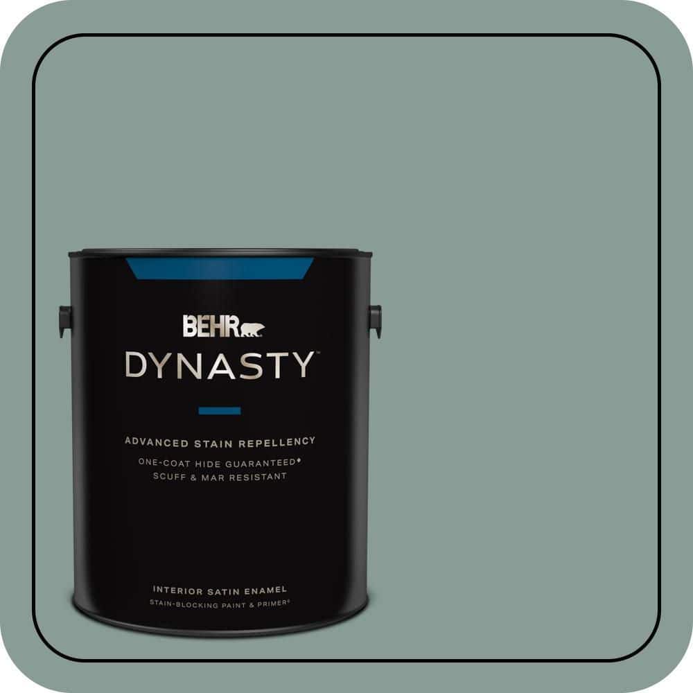 1 gal. #490F-5 Cloud Burst Satin Enamel Interior Stain-Blocking Paint & Primer price history on PriceWatchPro
