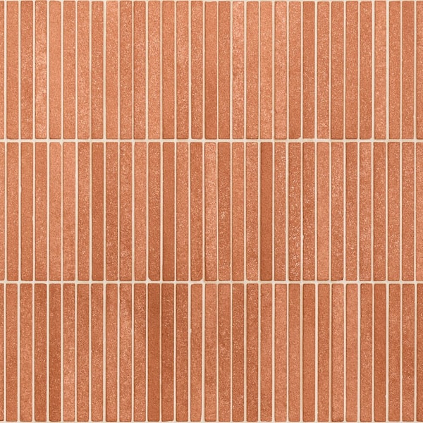 Ivy Hill Tile Toscana Terracotta 4 in. x 0.55 in. Stacked Brick