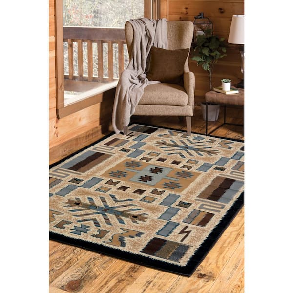 Manhattan Pelham Grey 3 ft. 11 in. x 5 ft. 3 in. Area Rug
