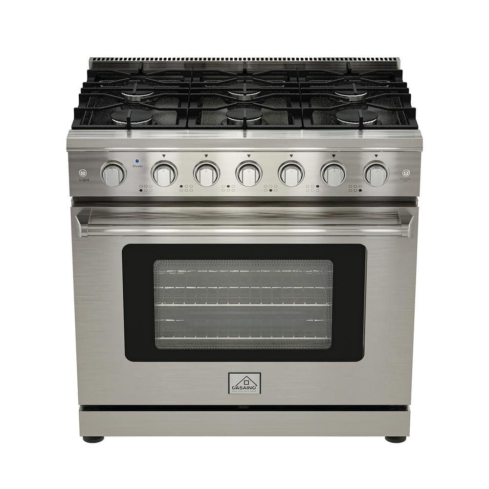https://images.thdstatic.com/productImages/bd2a03c9-32f9-4247-8fba-b02ec01fe120/svn/36-in-single-oven-gas-range-in-stainless-steel-with-6-burner-casainc-single-oven-gas-ranges-ca-hxj360r-64_1000.jpg
