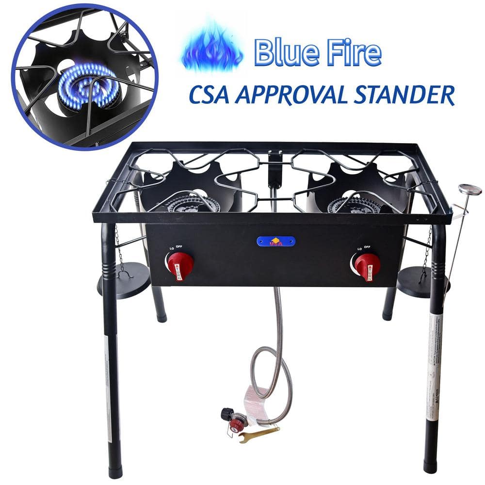 Arc Double Burner Propane Gas Outdoor Cooking Station