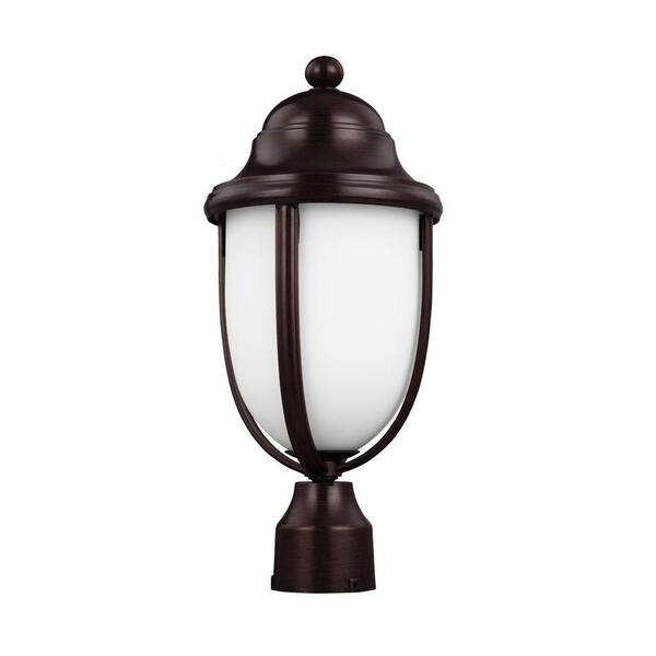 Generation Lighting Vintner 1-Light Heritage Bronze Outdoor Wall Fixture