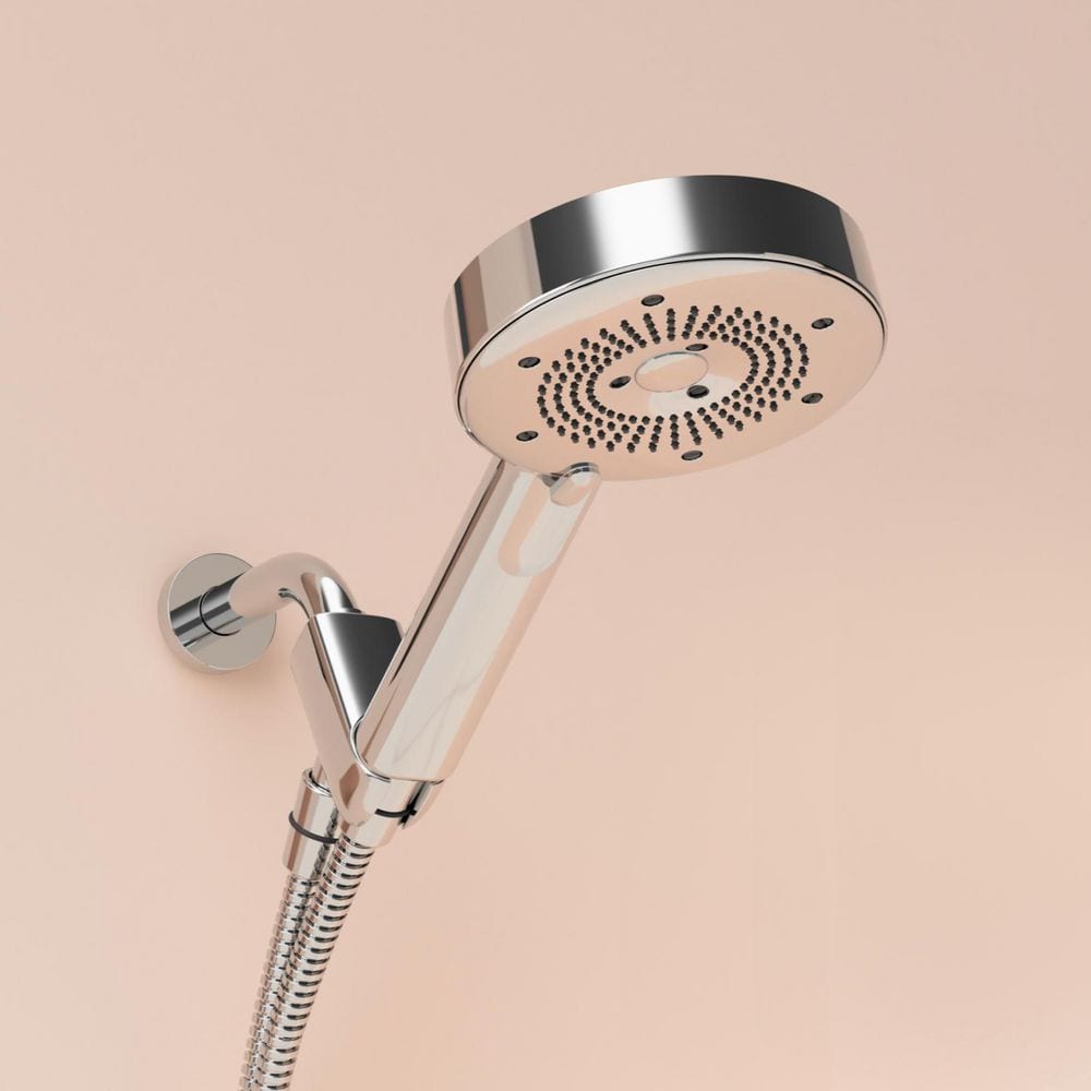 Nebia Merced 4-Spray Patterns 5.3 in. Wall Mount Water Saving Commercial Handheld Shower Head 1.5 GPM in Chrome price history on PriceWatchPro