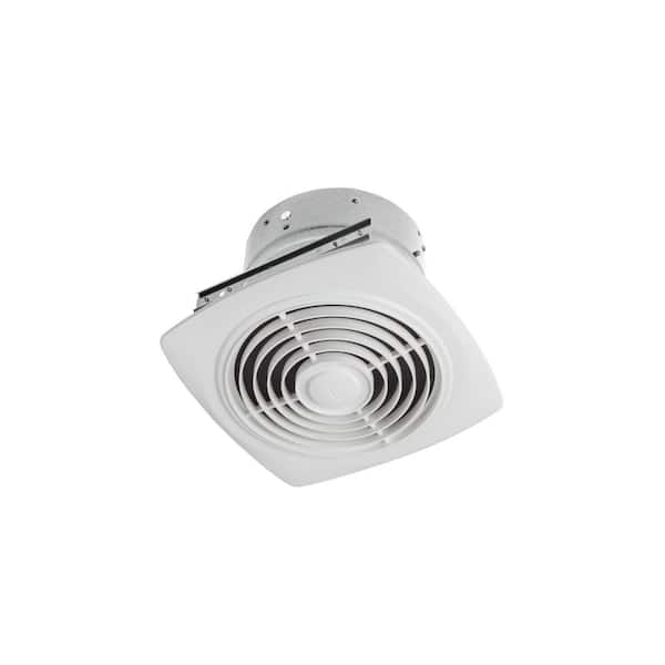 Broan Nutone 502 Exhaust Fan White Side Discharge Ceiling or Wall Ventilation 10 