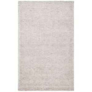 Himalaya Grey 4 ft. x 6 ft. Solid Color Area Rug