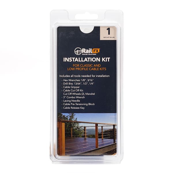 RAILFX Classic Installation Tool Kit for Cable Railing System
