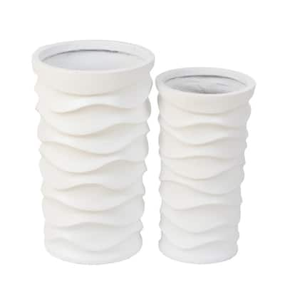 Off White - Plant Pots - Planters - The Home Depot