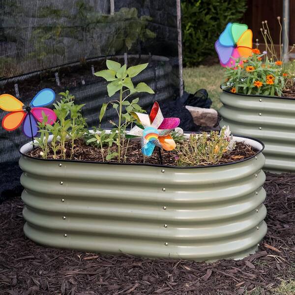 Reviews for 17 in. Tall Kids Garden Bed 42 in. x 24 in. Raised