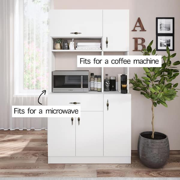 Microwave/Coffee Maker Utility Cabinet