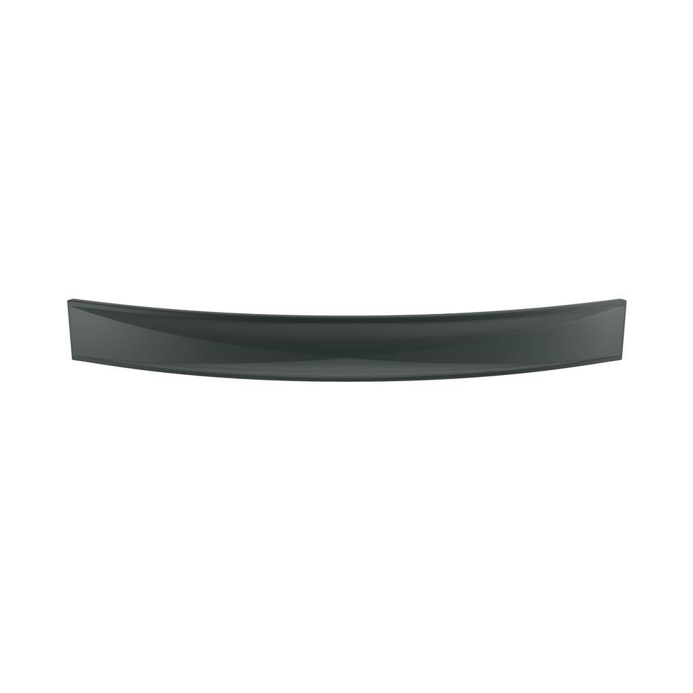 Matte Black Modern Cabinet and Drawer Pull with Mounting Hardware