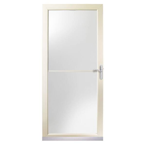 Andersen 36 in. x 80 in. 3000 Series Almond Self-Storing Storm Door