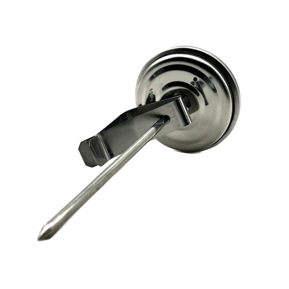 5-Inch Stainless Steel Analog Deep Fry Thermometer with Clip