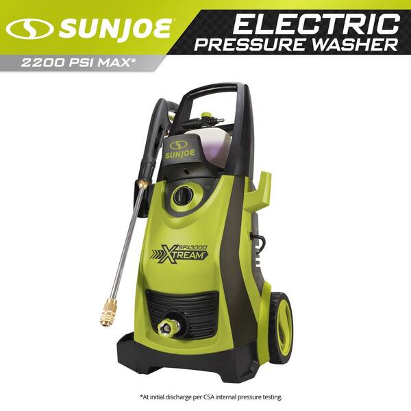 Sun Joe 2200 Max PSI 1.65 GPM 13 Amp 