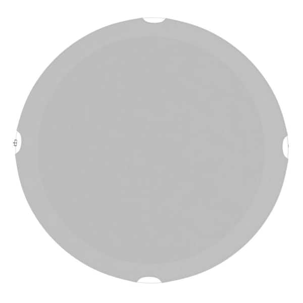 10 ft. Round Light Gray Above Ground Waterproof Pool Winter Cover, Swimming Pool Cover Protector