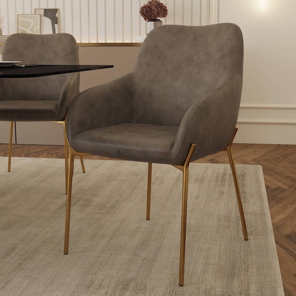 Connubia Yo! Black Upholstered Side Dining Chair