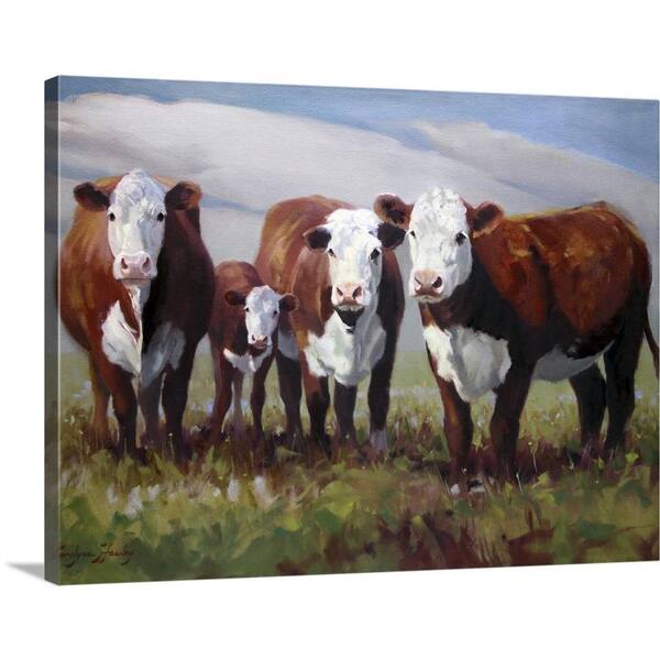 GreatBigCanvas "Home on the Range" by Carolyne Hawley Canvas Wall Art