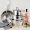 Tramontina Gourmet Prima 12-Piece Stainless Steel Cookware Set with Lids  80101/203DS - The Home Depot