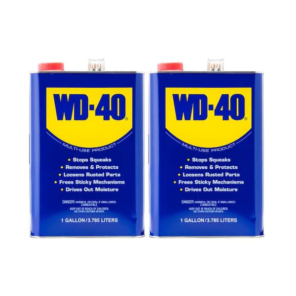WD-40 1 Gal. Multi-Purpose Lubricant for Heavy-Duty Use (2-Pack)