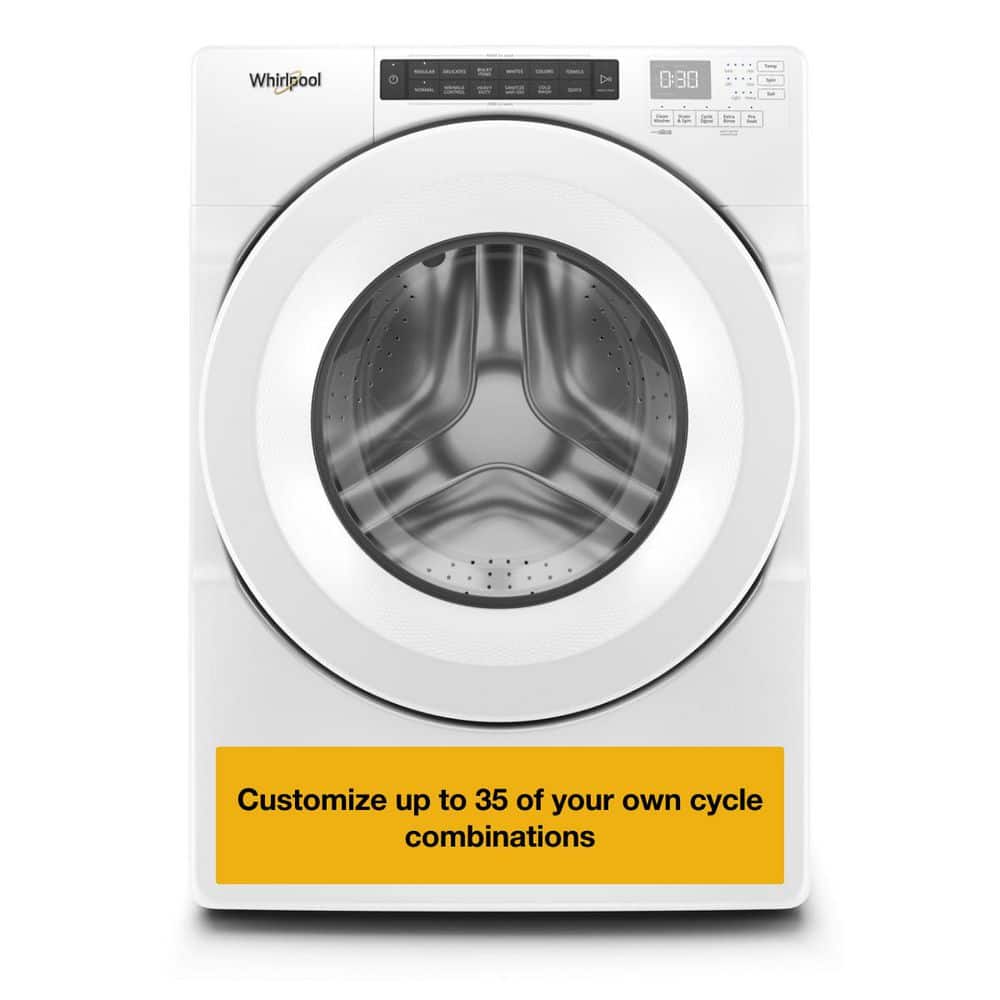 Have a question about Whirlpool 4.3 cu. ft. White Closet Depth