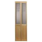 Pinecroft 32 in. x 80 in. Glass Over Panel Victorian 1/2-Lite ...