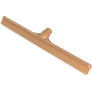 20 in. Tan Rubber Floor Squeegee without Handle (6-Pack)