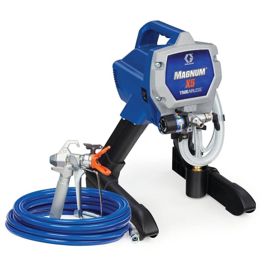 Tien onderwerpen sneeuwman Graco Magnum X5 Airless StandPaint Sprayer 262800 - The Home Depot