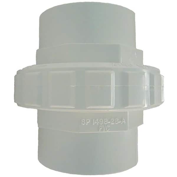 HAYWARD 2 in. Socket Flush Female Socket Union in White SP14982S