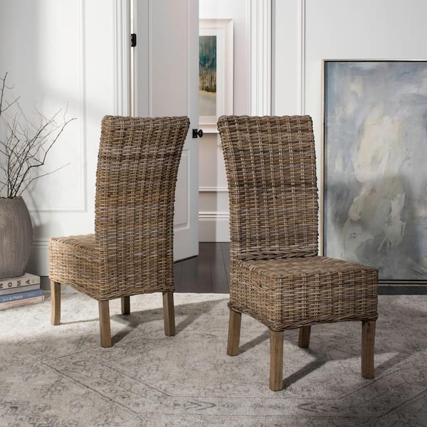 Quaker Beige/Off-White Wood Side Chair (Set of 2)
