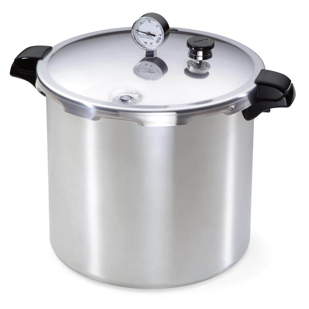 Fulgutonit 12 Quart Pressure Cooker,Aluminum Pressure Canner w/Canning Rack  & Easy Lock Lid for Canning, Steaming